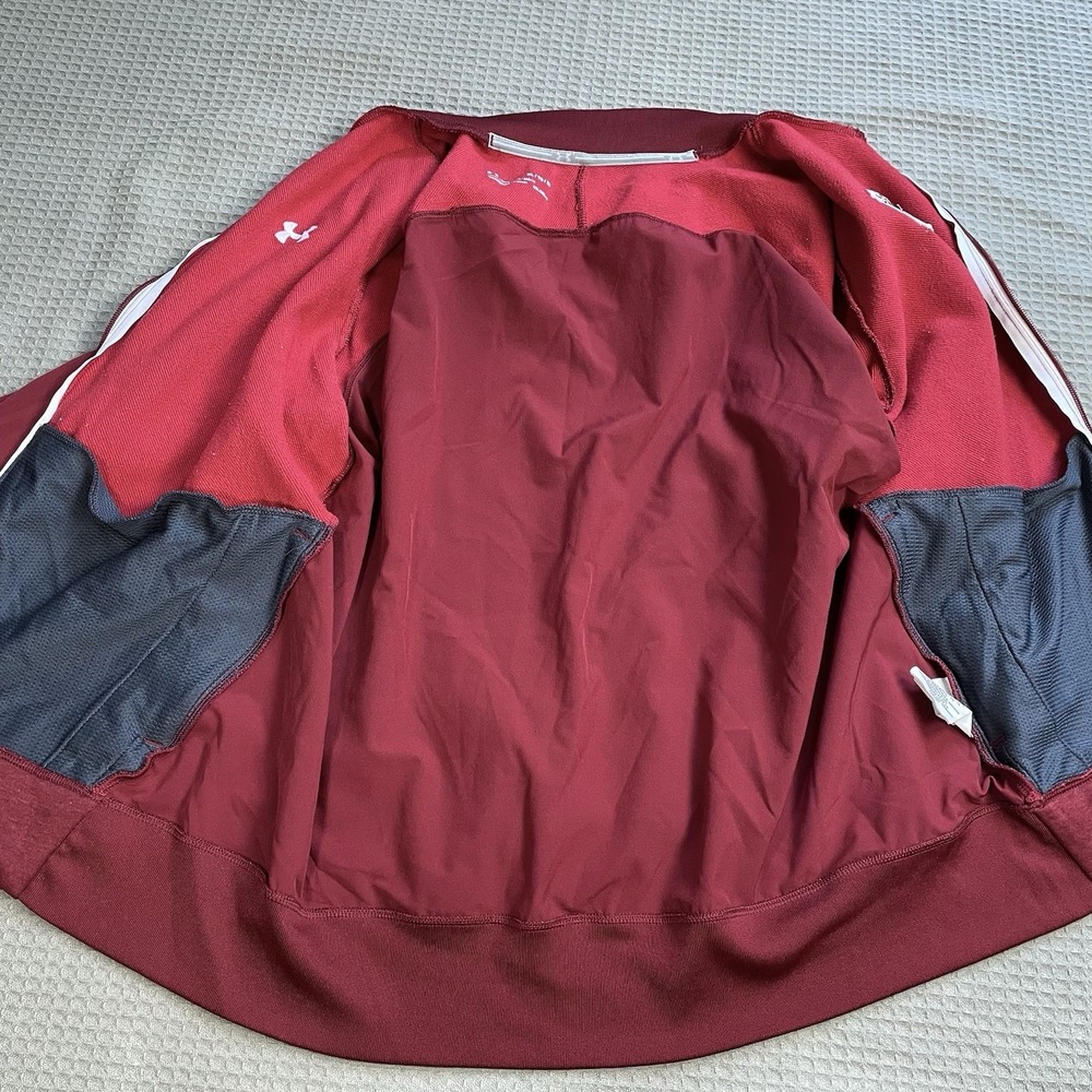Elon University Jacket XL Womens Under Armour Qualifier Hybrid Track Full Zip - Picture 7 of 9